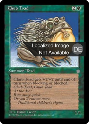 Magic: The Gathering - Stachelkröte - Ice Age