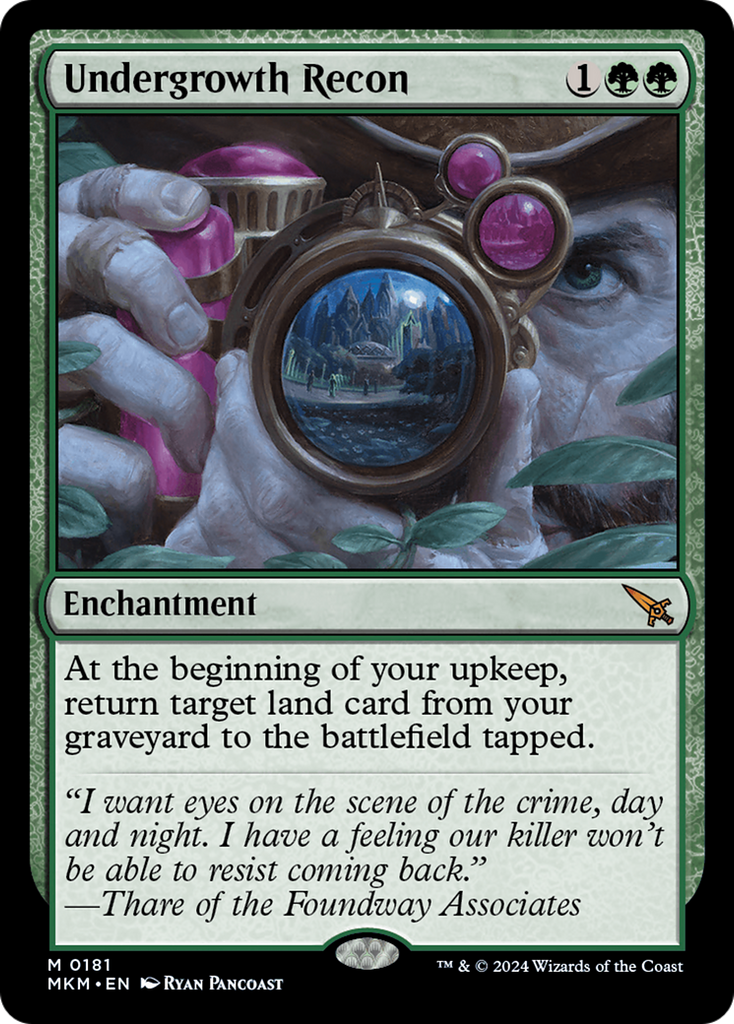 Magic: The Gathering - Undergrowth Recon - Murders at Karlov Manor