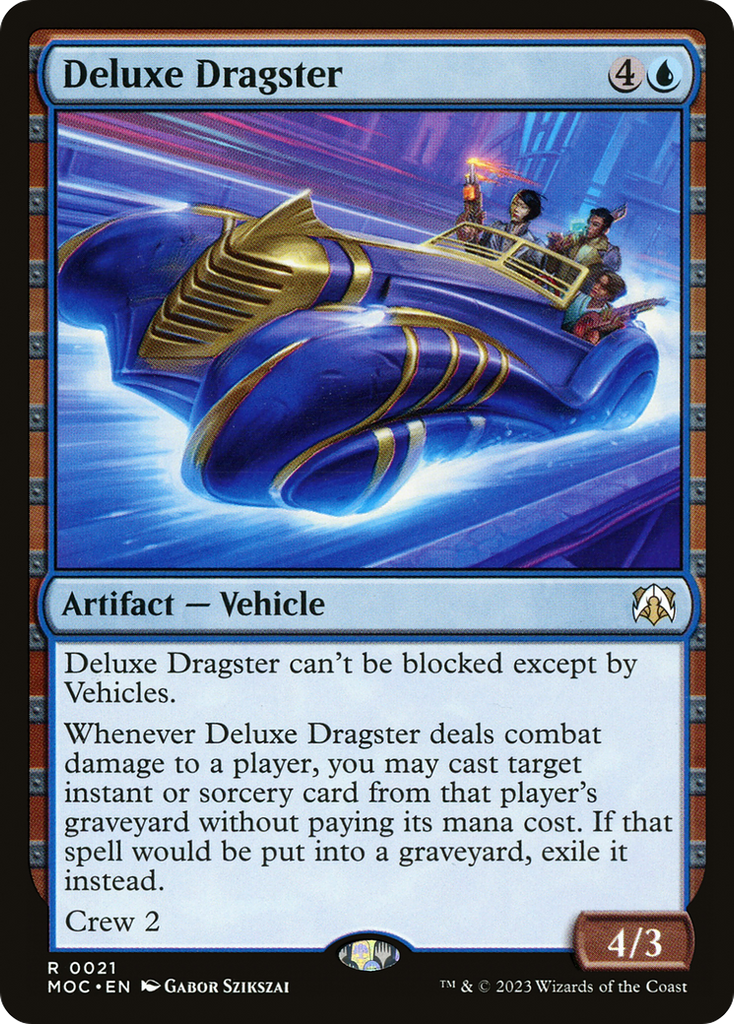 Magic: The Gathering - Deluxe Dragster - March of the Machine Commander