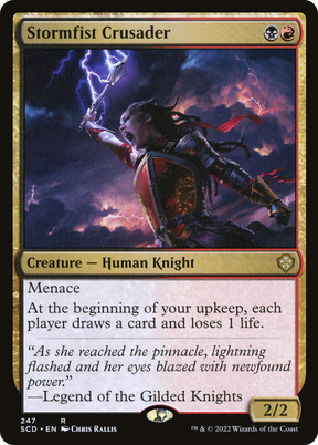 Magic: The Gathering - Stormfist Crusader - Starter Commander Decks