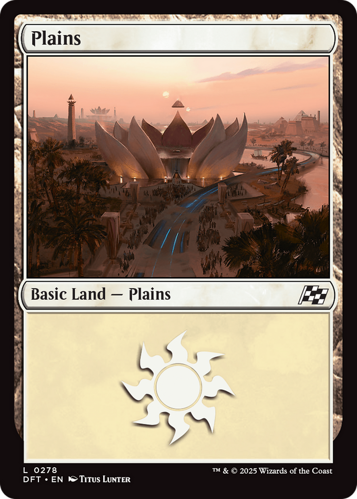 Magic: The Gathering - Plains - Aetherdrift