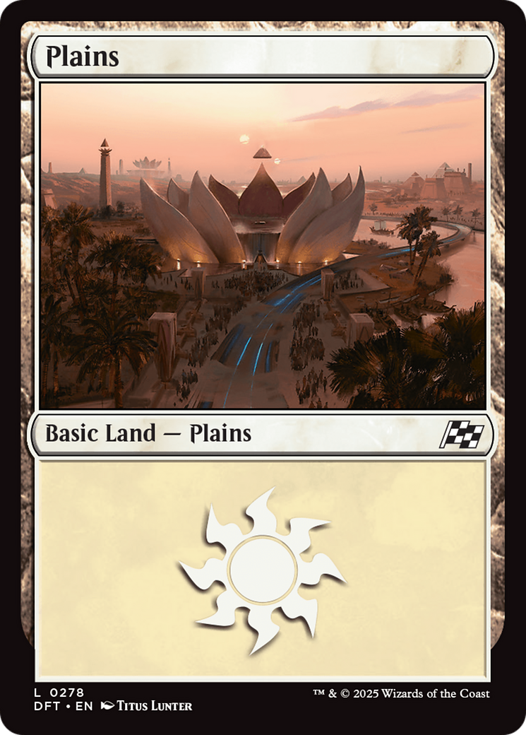 Magic: The Gathering - Plains - Aetherdrift