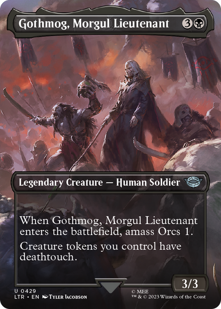 Magic: The Gathering - Gothmog, Morgul Lieutenant - The Lord of the Rings: Tales of Middle-earth