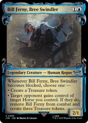Magic: The Gathering - Bill Ferny, Bree Swindler Foil - The Lord of the Rings: Tales of Middle-earth