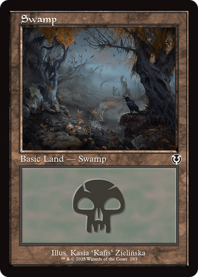 Magic: The Gathering - Swamp #293 Foil - Innistrad Remastered