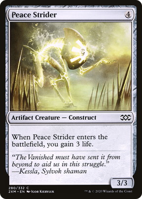 Magic: The Gathering - Peace Strider Foil - Double Masters