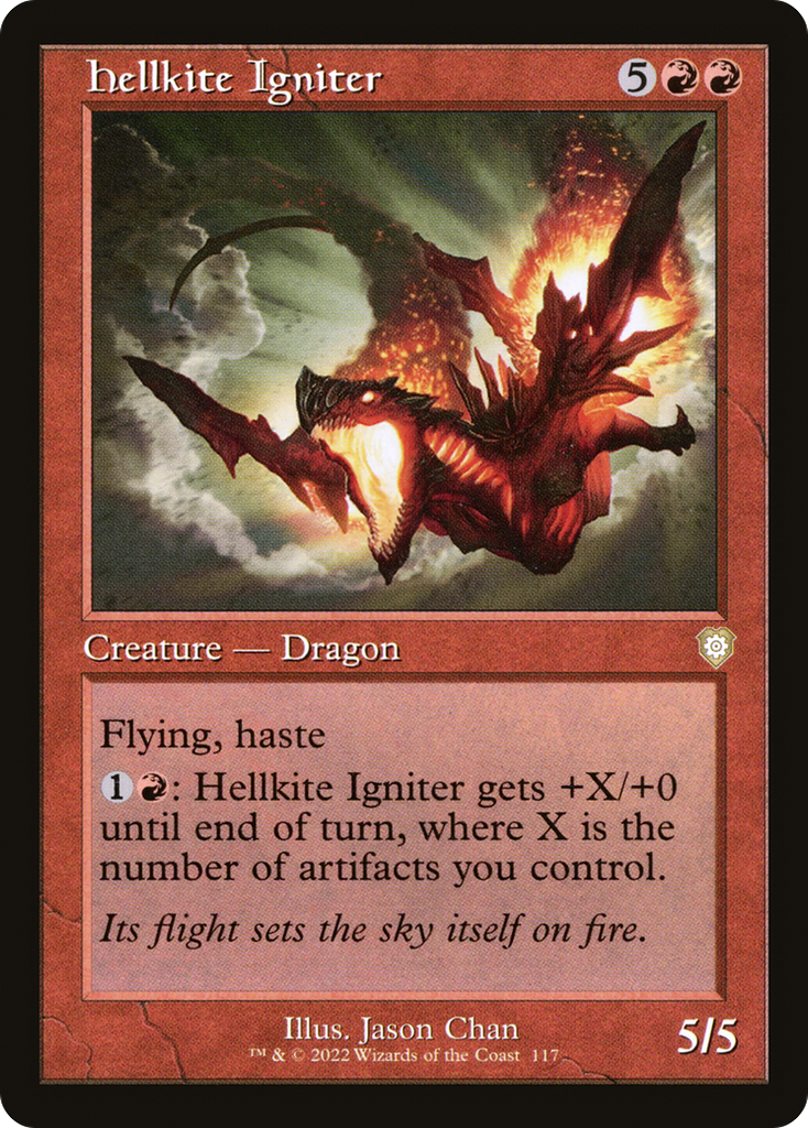 Magic: The Gathering - Hellkite Igniter - The Brothers' War Commander