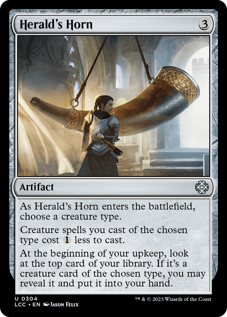 Magic: The Gathering - Herald's Horn - The Lost Caverns of Ixalan Commander