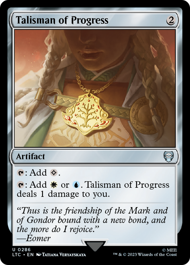 Magic: The Gathering - Talisman of Progress - Tales of Middle-earth Commander