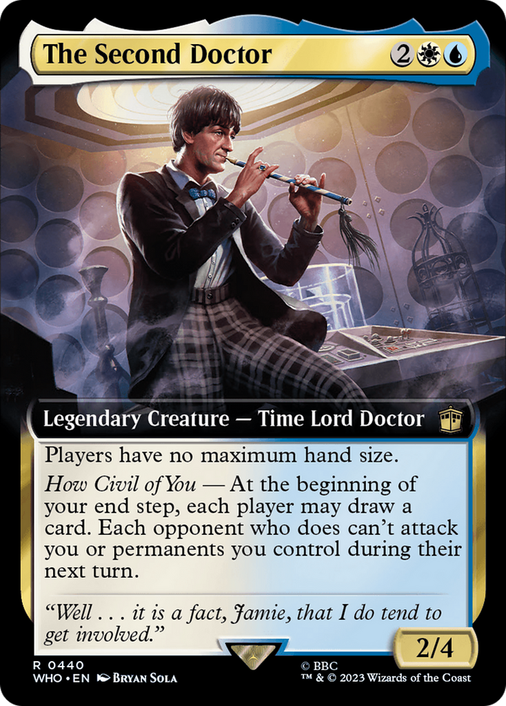 Magic: The Gathering - The Second Doctor Foil - Doctor Who