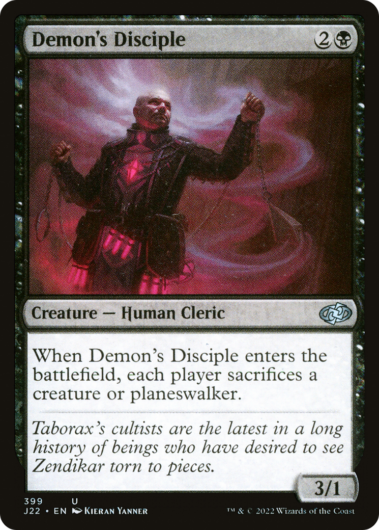 Magic: The Gathering - Demon's Disciple - Jumpstart 2022