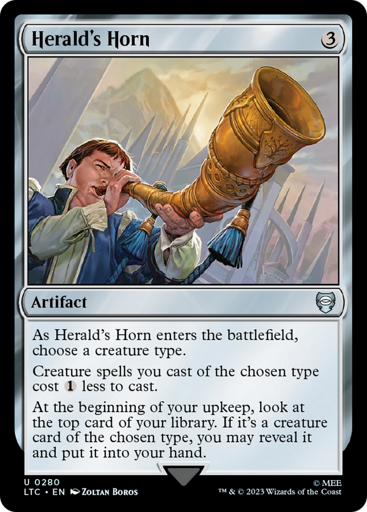 Magic: The Gathering - Herald's Horn - Tales of Middle-earth Commander