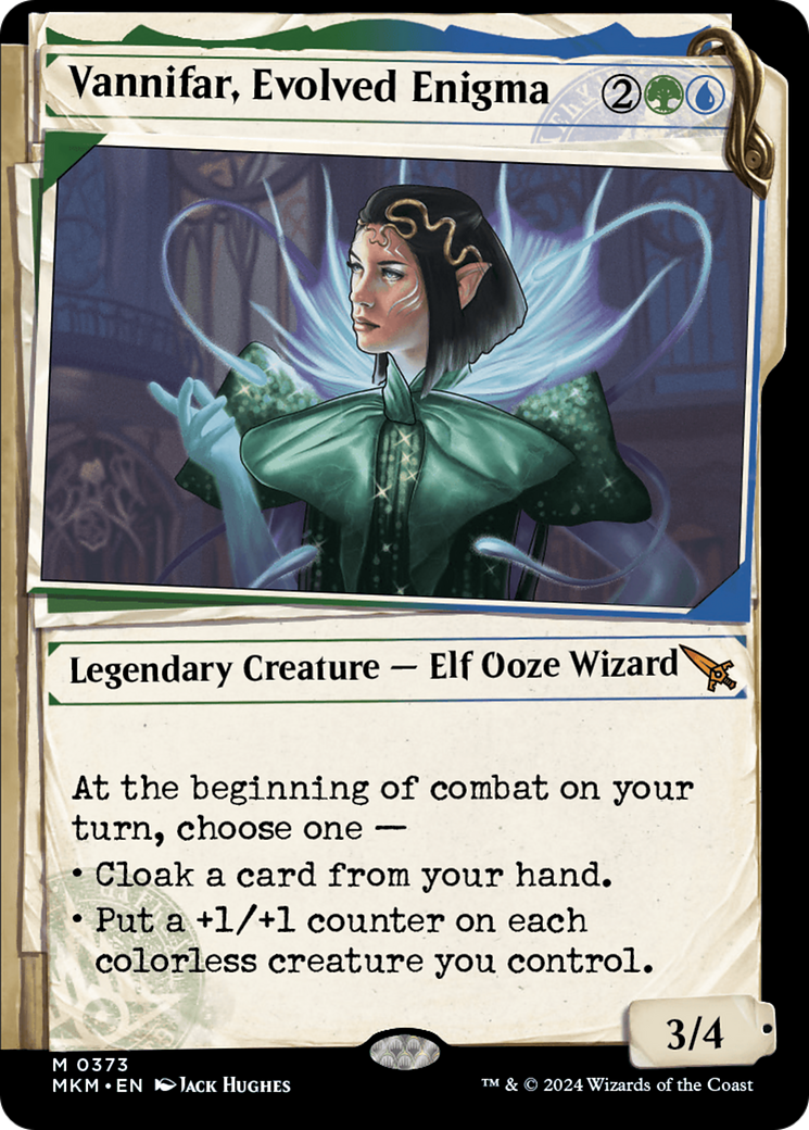 Magic: The Gathering - Vannifar, Evolved Enigma Foil - Murders at Karlov Manor