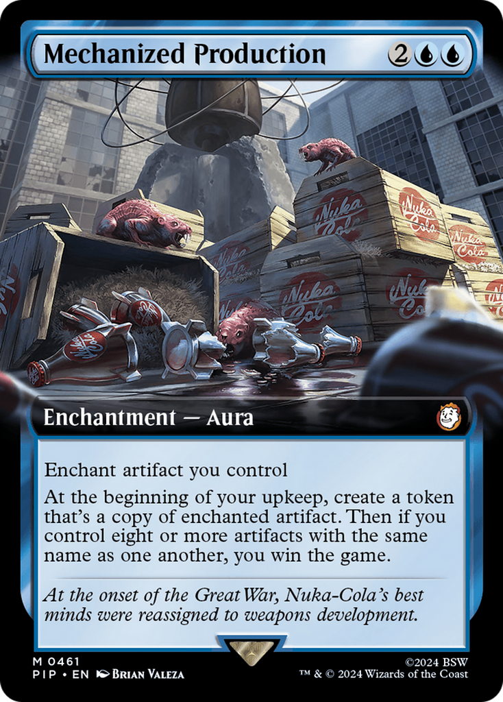 Magic: The Gathering - Mechanized Production Foil - Fallout