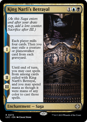 Magic: The Gathering - King Narfi's Betrayal - The Lost Caverns of Ixalan Commander