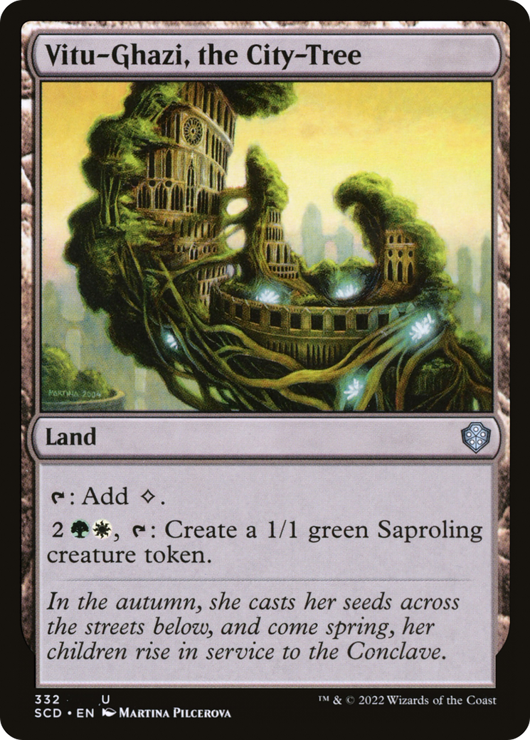 Magic: The Gathering - Vitu-Ghazi, the City-Tree - Starter Commander Decks
