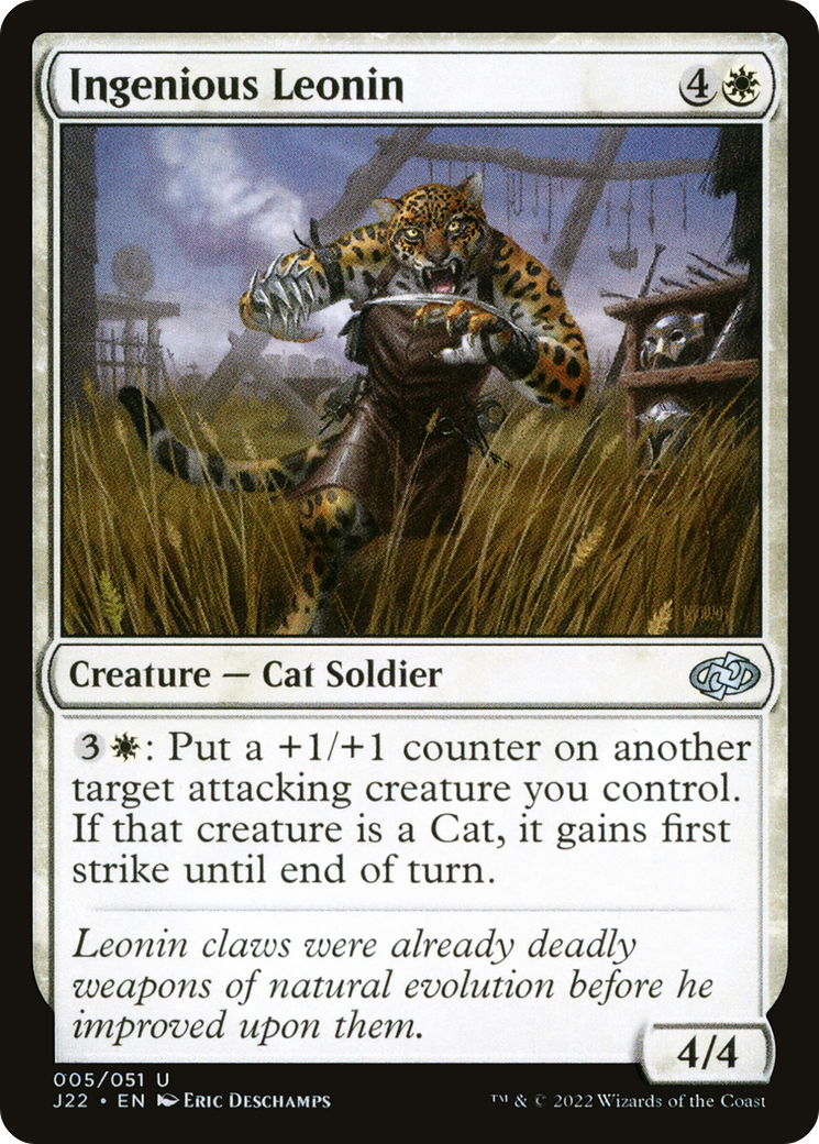 Magic: The Gathering - Ingenious Leonin - Jumpstart 2022