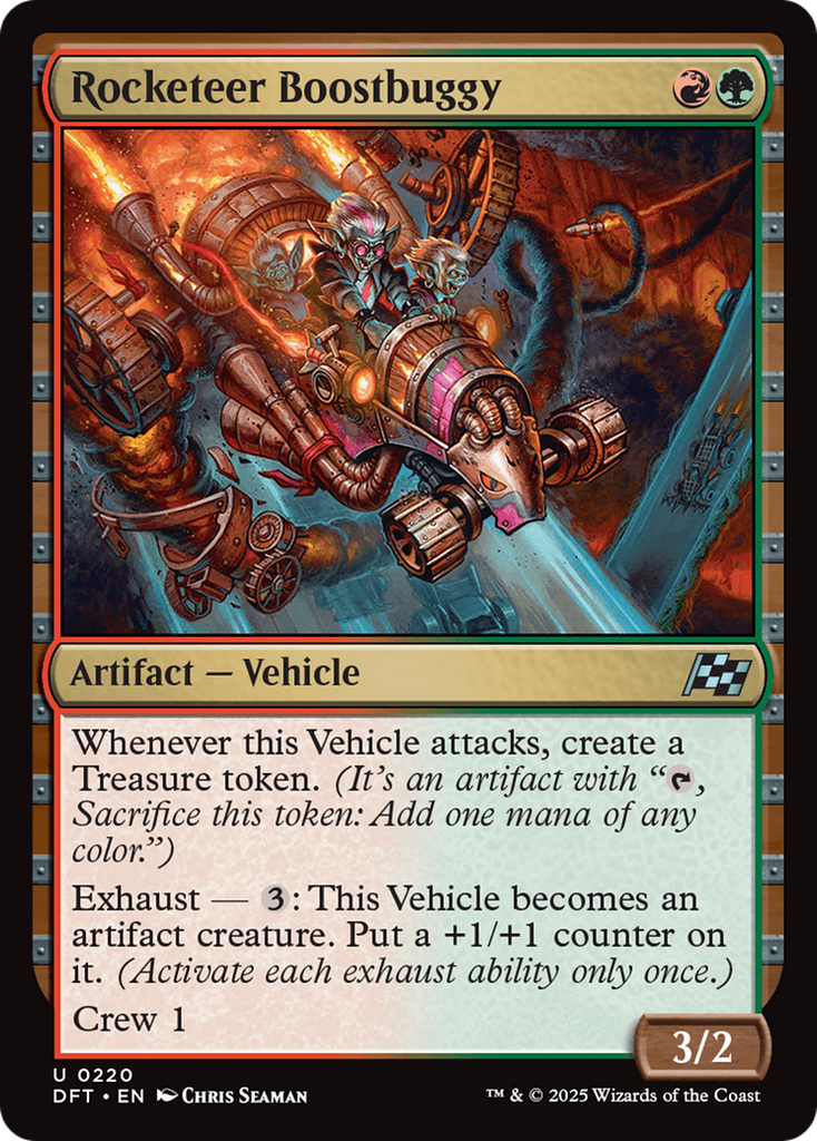 Magic: The Gathering - Rocketeer Boostbuggy - Aetherdrift