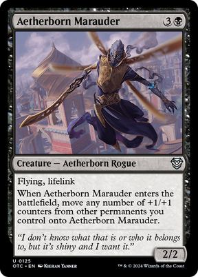 Magic: The Gathering - Aetherborn Marauder - Outlaws of Thunder Junction Commander