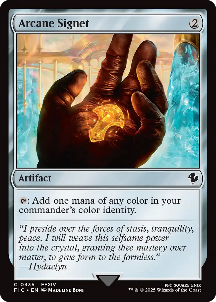Magic: The Gathering - Arcane Signet - Final Fantasy Commander