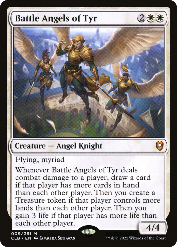 Magic: The Gathering - Battle Angels of Tyr - Commander Legends: Battle for Baldur's Gate