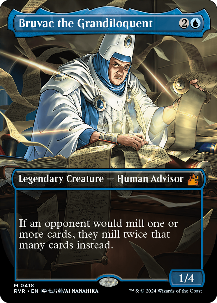 Magic: The Gathering - Bruvac the Grandiloquent - Ravnica Remastered