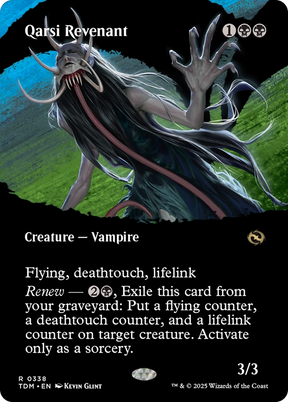 Magic: The Gathering - Qarsi Revenant - Tarkir: Dragonstorm