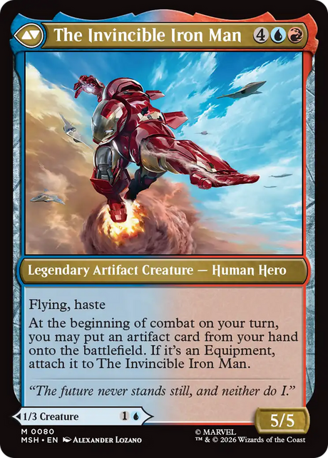 Magic: The Gathering - Tony Stark // The Invincible Iron Man - Marvel Super Heroes
