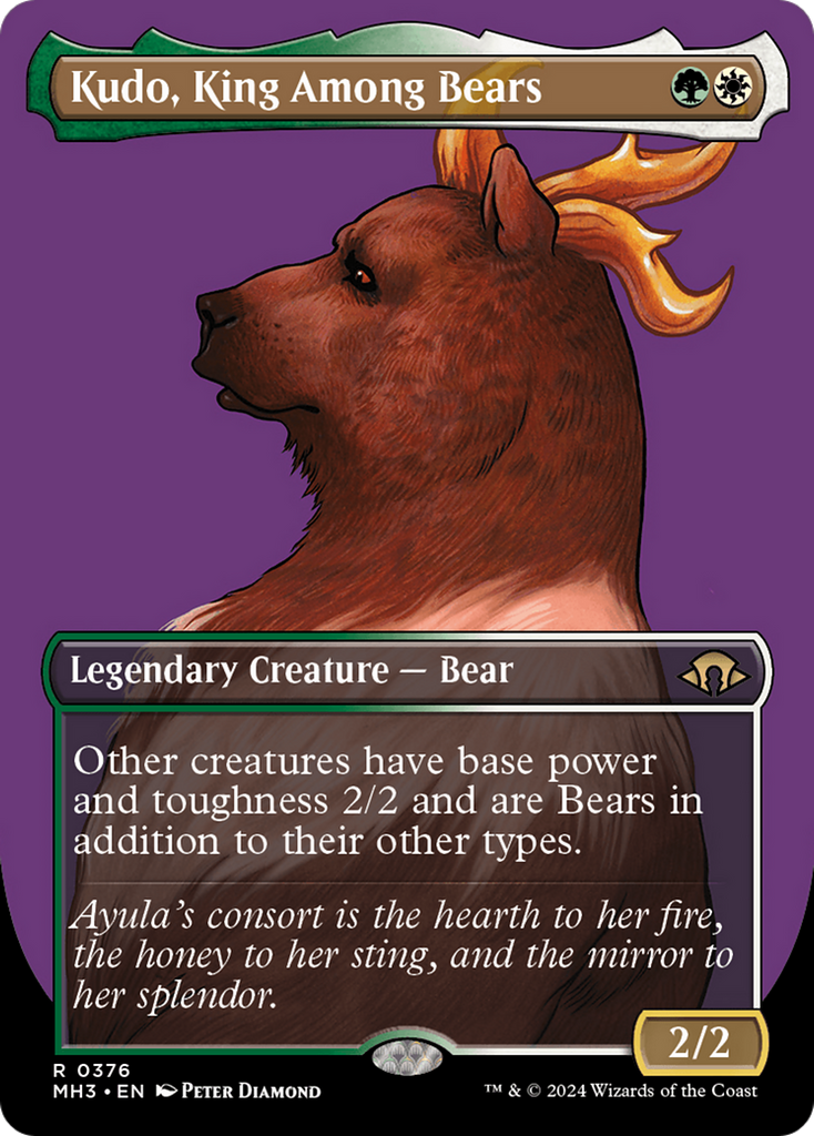 Magic: The Gathering - Kudo, King Among Bears - Modern Horizons 3