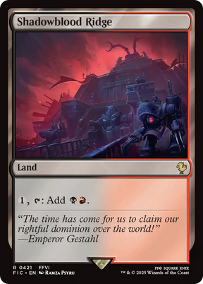Magic: The Gathering - Shadowblood Ridge - Final Fantasy Commander