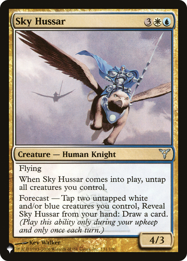 Magic: The Gathering - Sky Hussar - The List