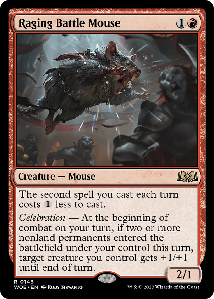 Magic: The Gathering - Raging Battle Mouse - Wilds of Eldraine