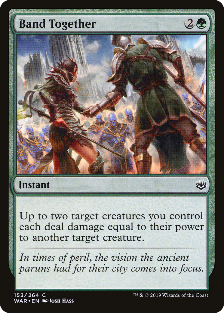 Magic: The Gathering - Band Together Foil - War of the Spark