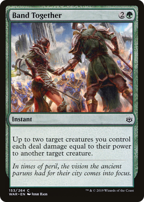 Magic: The Gathering - Band Together Foil - War of the Spark
