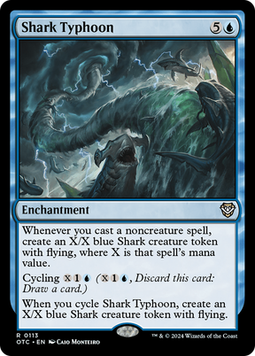 Magic: The Gathering - Shark Typhoon - Outlaws of Thunder Junction Commander