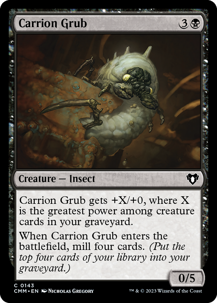 Magic: The Gathering - Carrion Grub - Commander Masters