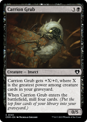 Magic: The Gathering - Carrion Grub - Commander Masters
