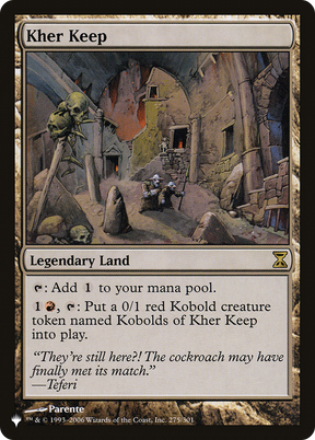 Magic: The Gathering - Kher Keep - The List