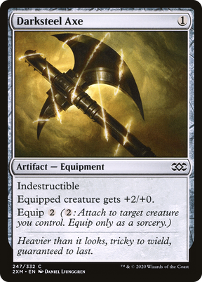 Magic: The Gathering - Darksteel Axe Foil - Double Masters