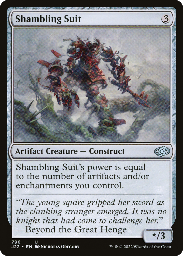 Magic: The Gathering - Shambling Suit - Jumpstart 2022