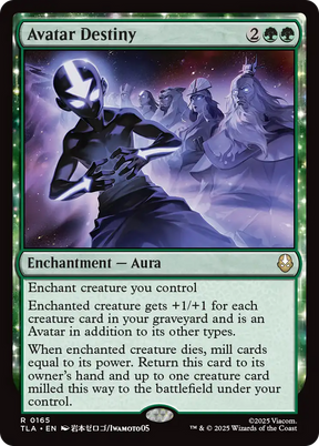 Magic: The Gathering - Avatar Destiny Foil - Avatar: The Last Airbender