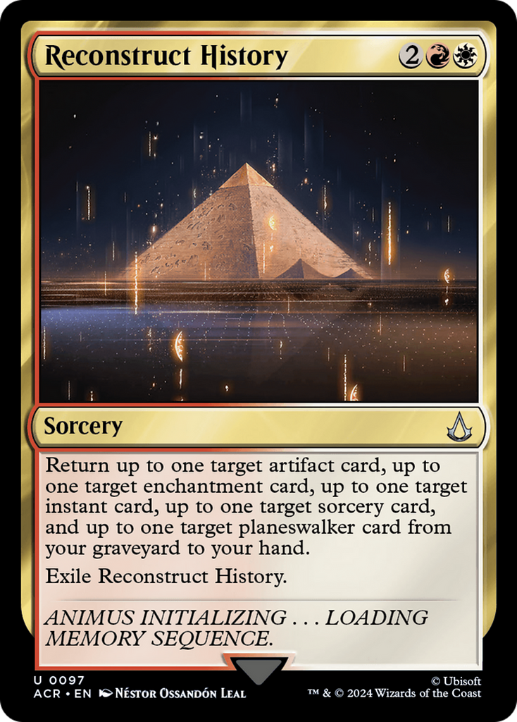 Magic: The Gathering - Reconstruct History Foil - Assassin's Creed