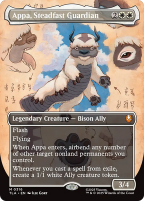 Magic: The Gathering - Appa, Steadfast Guardian Foil - Avatar: The Last Airbender