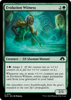 Magic: The Gathering - Evolution Witness Foil - Modern Horizons 3