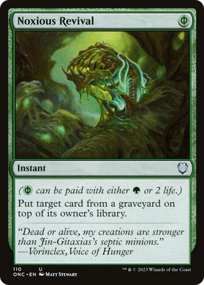 Magic: The Gathering - Noxious Revival - Phyrexia: All Will Be One Commander