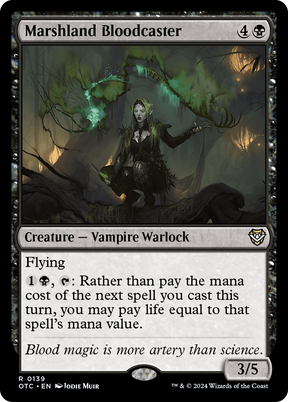 Magic: The Gathering - Marshland Bloodcaster - Outlaws of Thunder Junction Commander