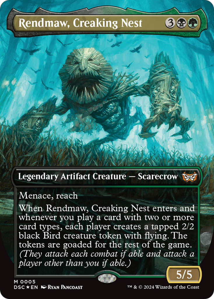 Magic: The Gathering - Rendmaw, Creaking Nest - Duskmourn: House of Horror Commander