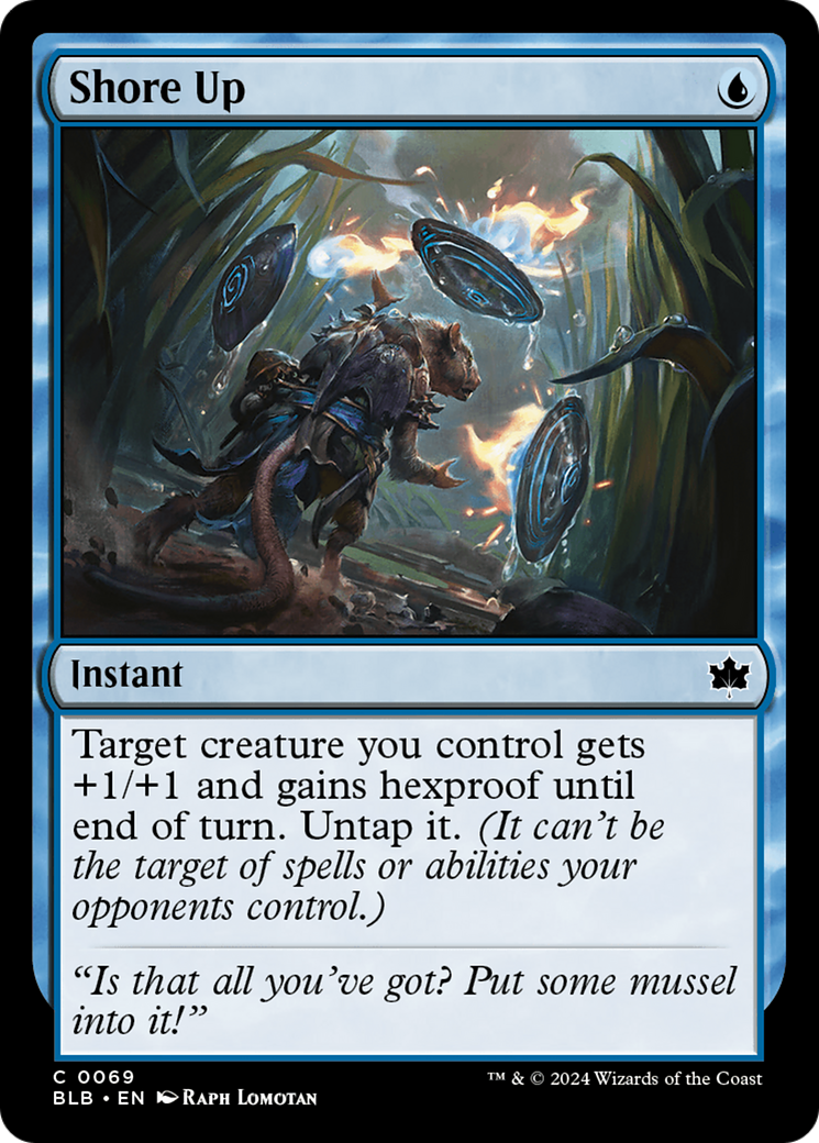 Magic: The Gathering - Shore Up Foil - Bloomburrow