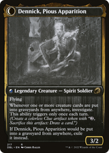 Magic: The Gathering - Dennick, Pious Apprentice // Dennick, Pious Apparition Foil - Innistrad: Double Feature