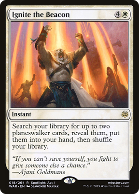 Magic: The Gathering - Ignite the Beacon Foil - War of the Spark